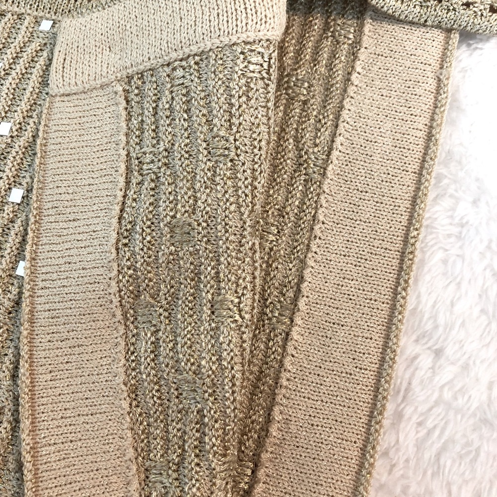 Gorgeous St John gold suit jacket and skirt